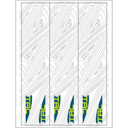 TAC Vanes Arrow Specific Wraps White Size G 5.5 in. 13-Pack