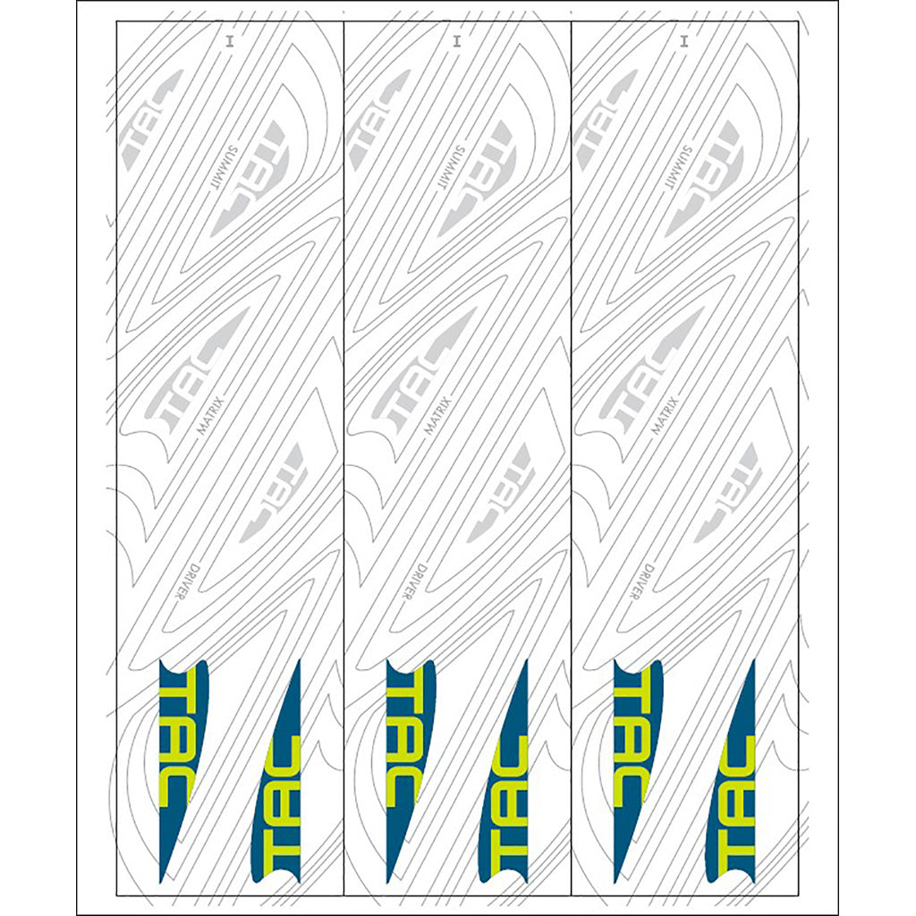 TAC Vanes Arrow Specific Wraps White Size I 5.5 in. 13-Pack