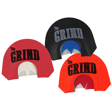 The Grind 3-Pack Turkey Diaphragm Call Combo – Batwing, Fancy, and Red Poison
