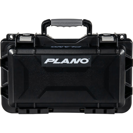 Plano Element Large Pistol and Accessory Case, Black with Grey Accents