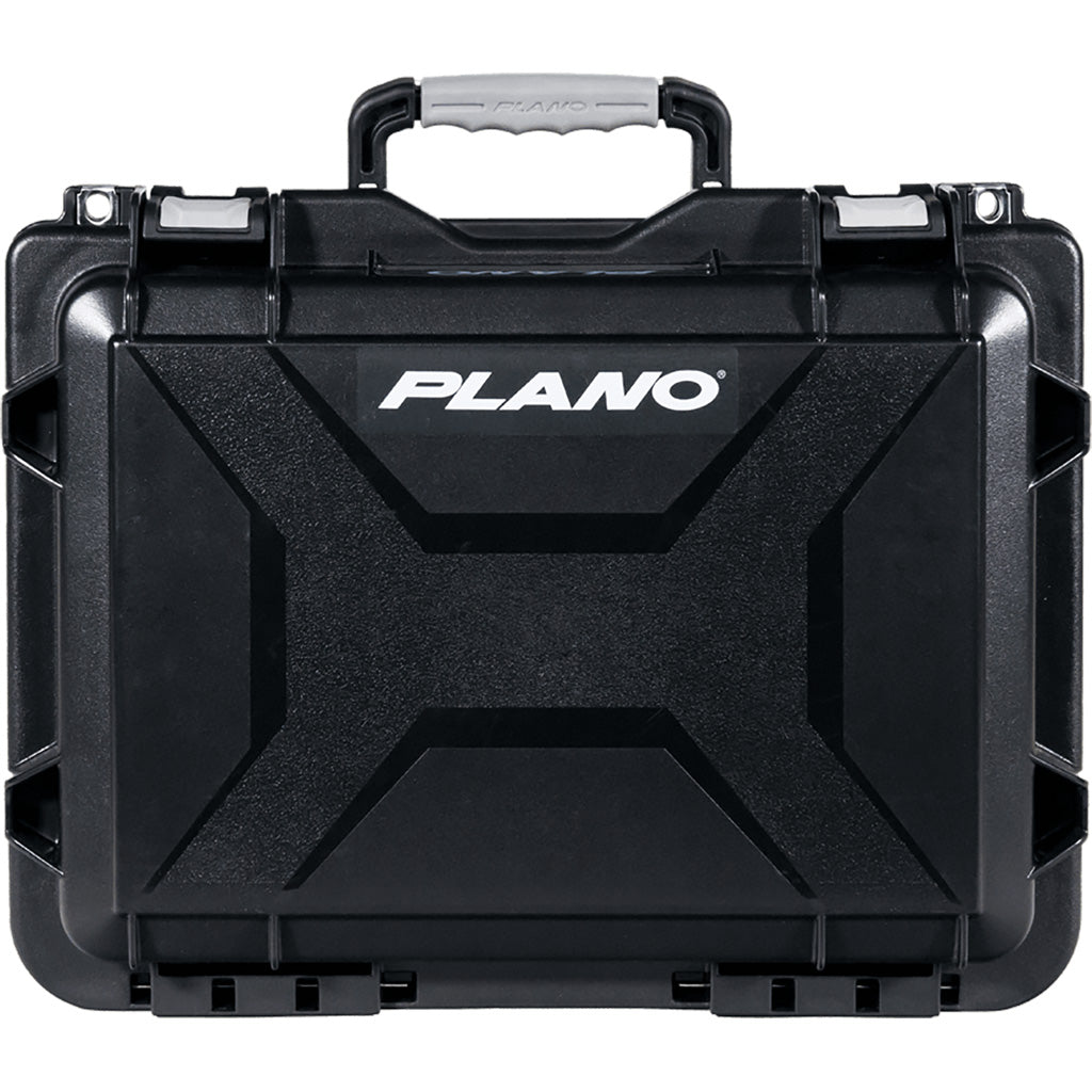 Plano Element X-Large Pistol and Accessory Case, Black with Grey Accents