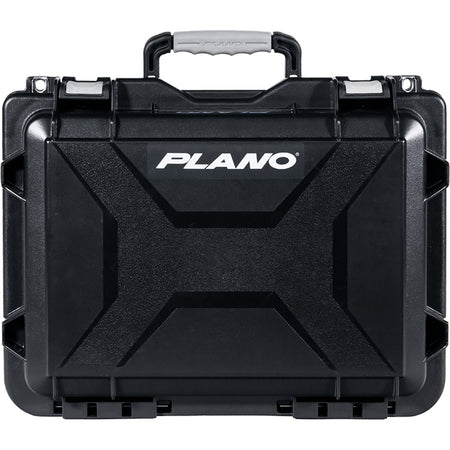 Plano Element X-Large Pistol and Accessory Case, Black with Grey Accents
