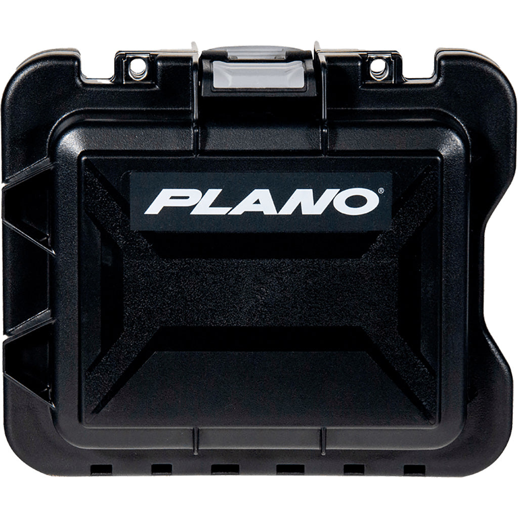 Plano Element Medium Pistol and Accessory Case, Black with Grey Accents