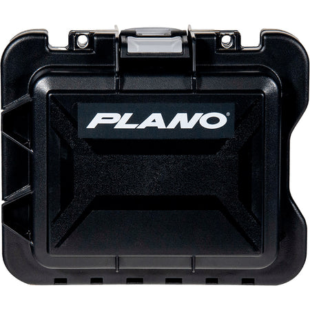 Plano Element Medium Pistol and Accessory Case, Black with Grey Accents