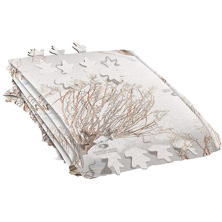 Vanish Omnitex 3D Blind Fabric Mossy Oak Brush Winter 56 in. x 12 ft.