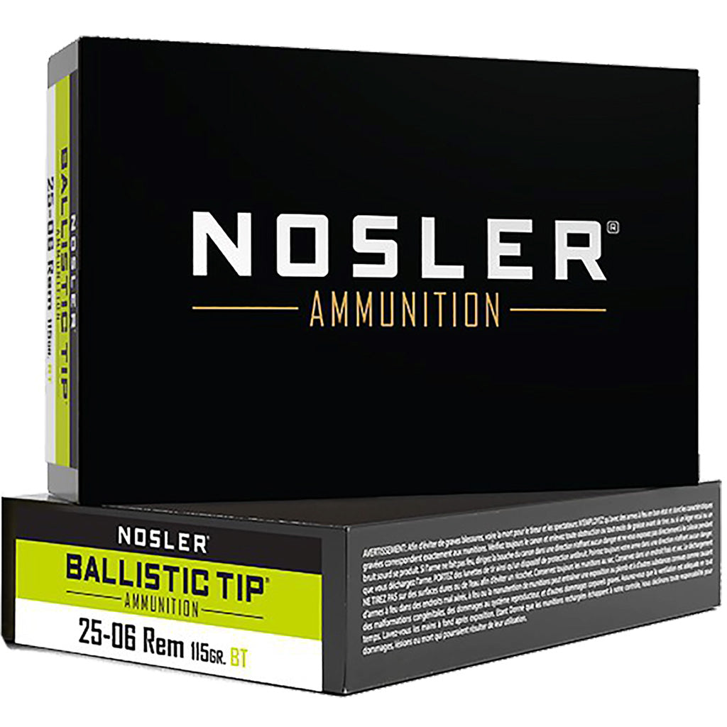 Nosler 40071 Ballistic Tip Spitzer Ballistic Tip  115 Grain .25-06 Remington