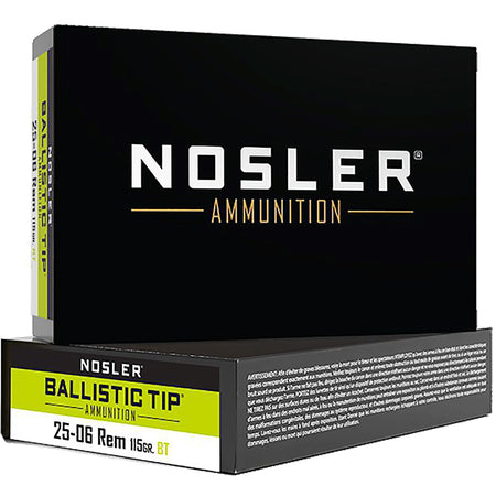 Nosler 40071 Ballistic Tip Spitzer Ballistic Tip  115 Grain .25-06 Remington