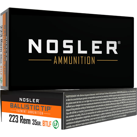 Nosler Varmint Ballistic Tip .223 Remington 35 gr PolyTip ammo