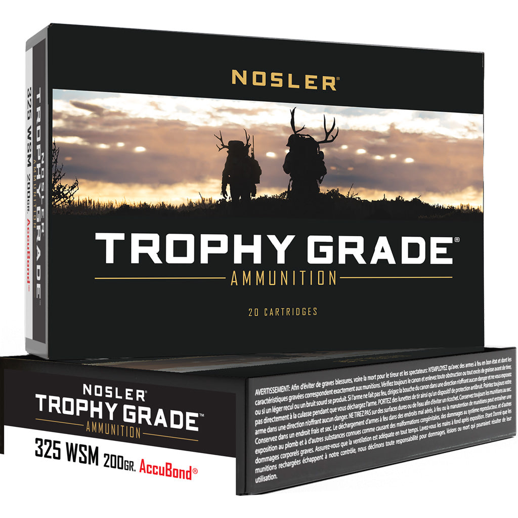 Nosler 60165 Trophy Grade AccuBond Spitzer  200 Grain .300 RUM