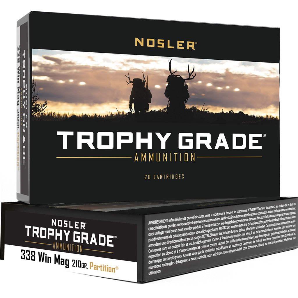 Nosler 60077 Trophy Grade Nosler AccuBond  200 Grain .325 WSM