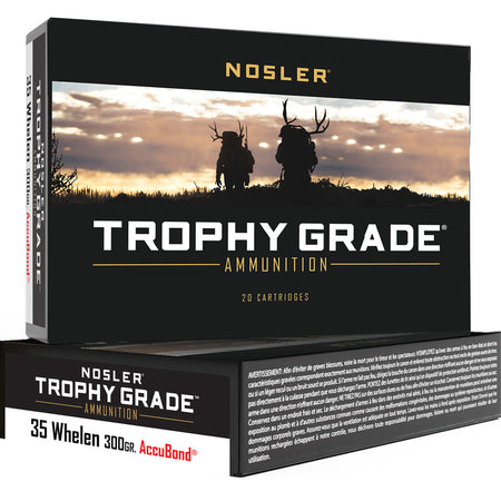 Nosler Trophy Grade .35 Whelen 225 gr PolyTip ammo
