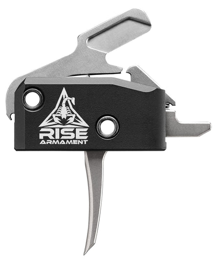 Rise Armament RA434SLVRAWP RA-434 High Performance Flat Trigger Single-Stage 3.50 lbs Black/Silver Finish AR Platform
