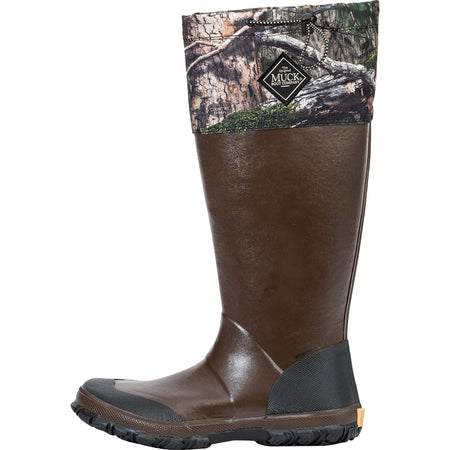 Muck Unisex Forager Tall Waterproof Boot Bark and Mossy Oak Country DNA Size 12