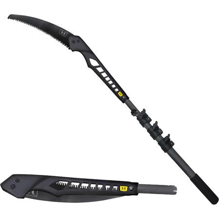 Hawk Ranger Adjustable 6 ft. Pole Saw Grey with 11-Inch Blade