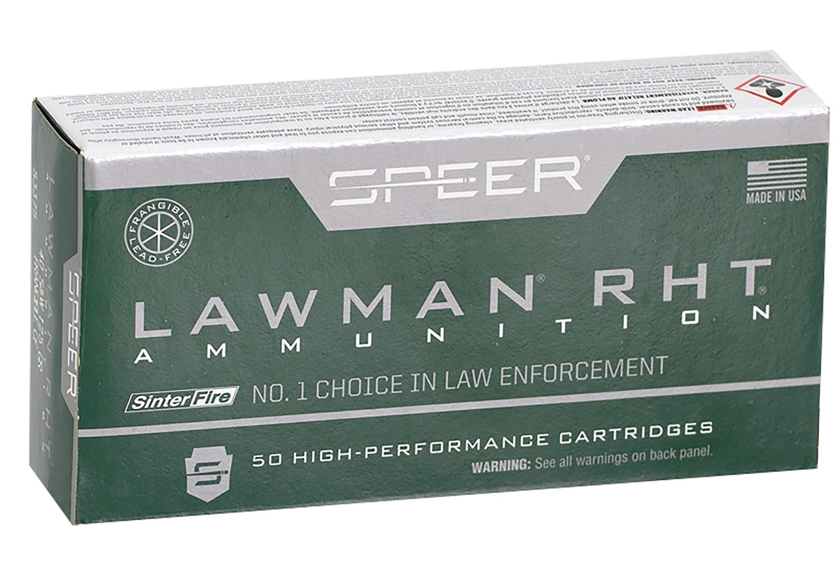 Speer 53375 Lawman Training RHT SinterFire Frangible  125 Grain .40 S&W