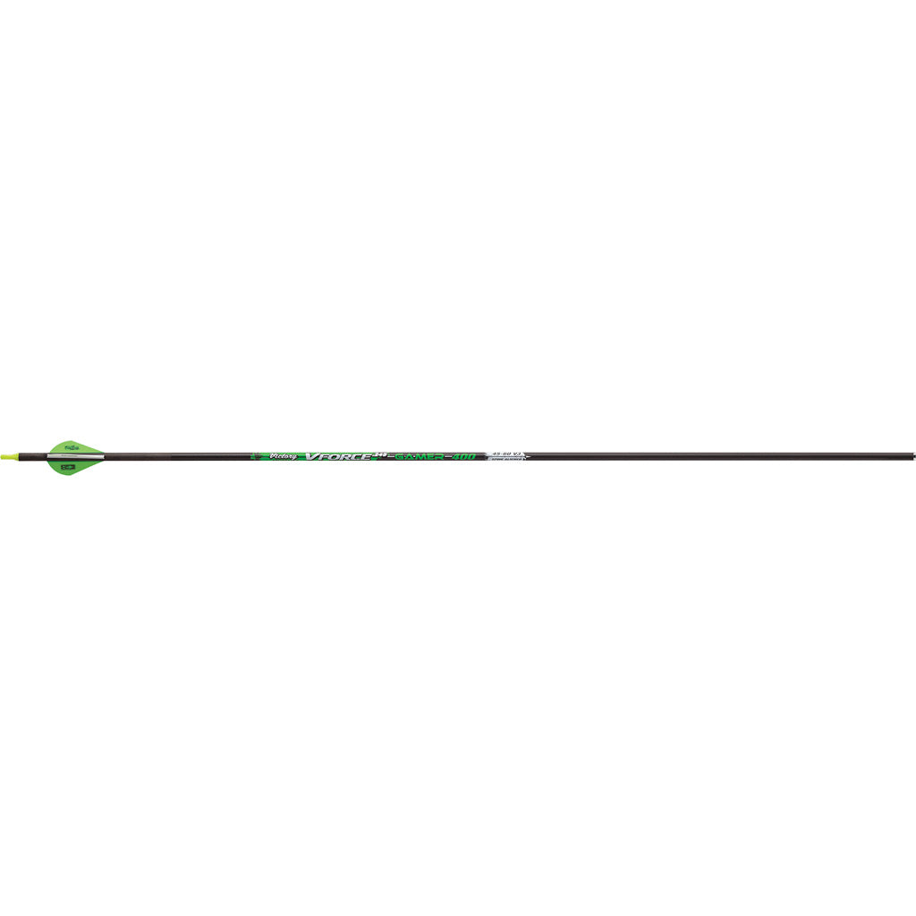 Victory VForce Gamer Arrows Spine 250 2 in. Vanes 6-Pack