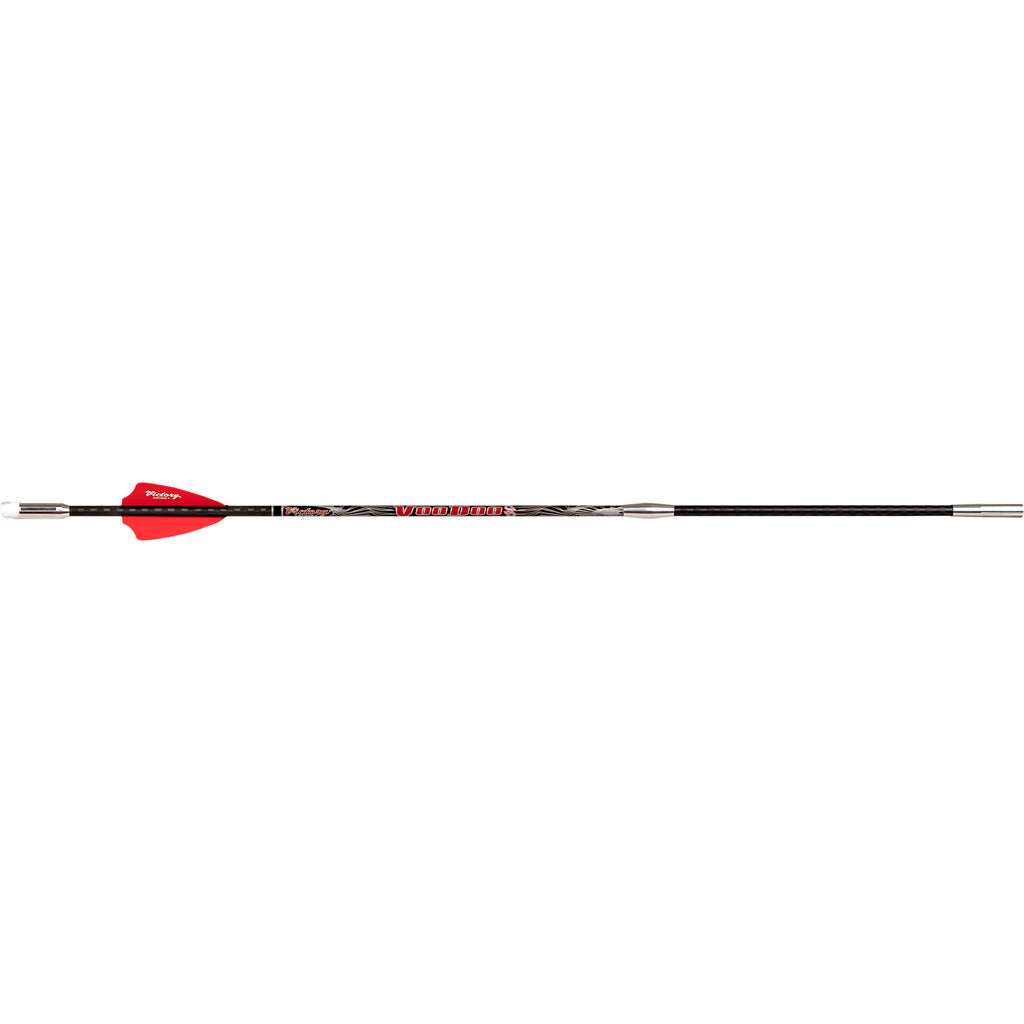 Victory Voodoo Stainless Steel Crossbow Bolts 350 Spine 2 in. Vanes 3 Pack
