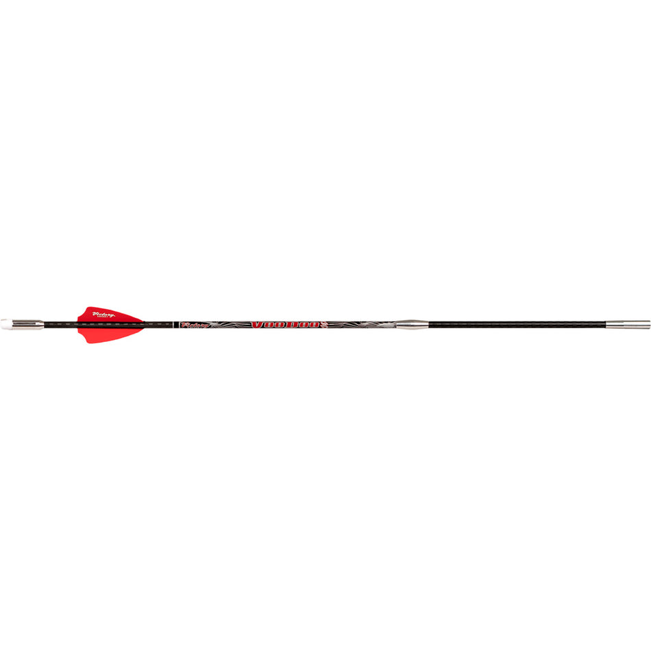 Victory Voodoo Stainless Steel Crossbow Bolts 350 Spine 2 in. Vanes 3 Pack