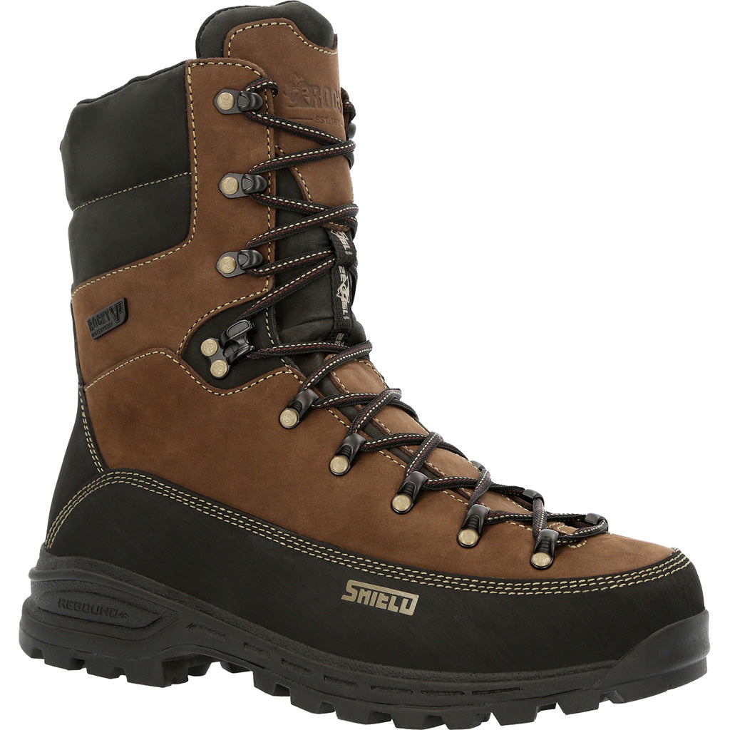Rocky MTN Stalker Pro Waterproof Hunting Boot Brown 400G Size 11