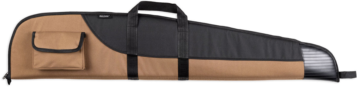 Bulldog BD231 Superior 44" Tan/Black Panels Water-Resistant Nylon Rifle Case