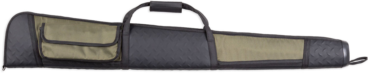 Bulldog BD315 Armor Black/Green Water-Resistant Nylon Rifle and Shotgun Case