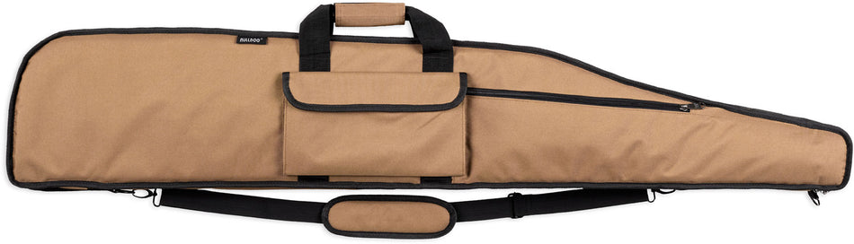 Bulldog BD370 Long Range 48" Tan/Black Trim Water-Resistant Nylon Rifle Case