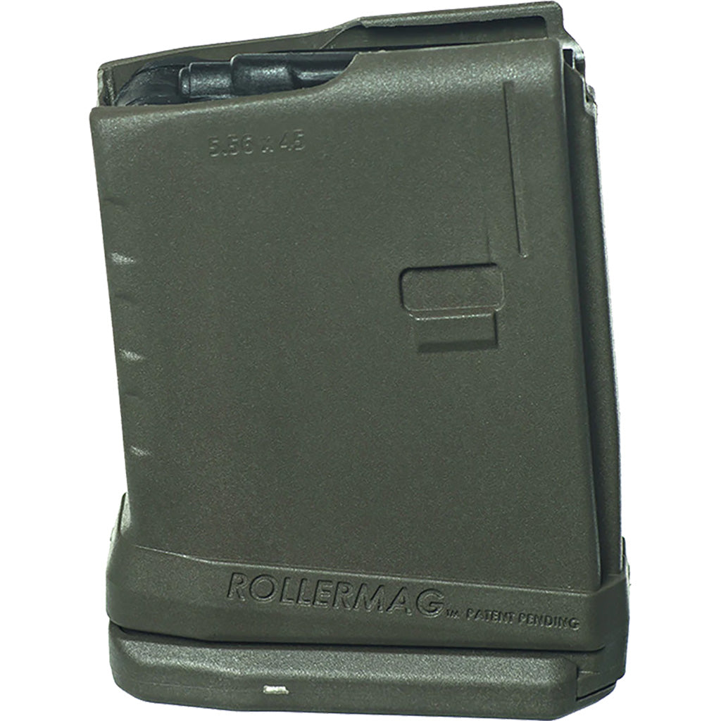 ProMag AR-15 Polymer Magazine, .223/5.56mm, 10 Rounds, Olive Drab, Anti-Tilt Roller Follower