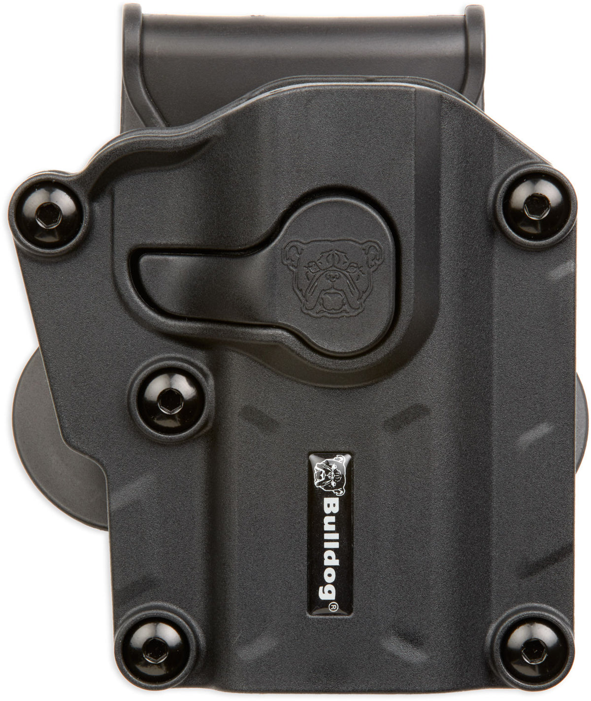 Bulldog MX001 Max Multi-Fit OWB Holster Black Polymer Paddle for Sig P320/P250 and S&W M&P 9/40/45 Right Hand