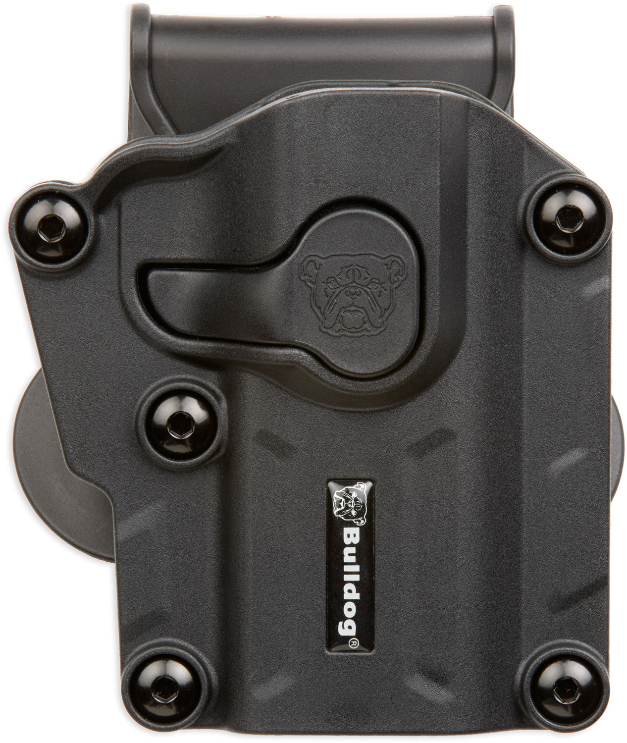 Bulldog MX001 Max Multi-Fit OWB Holster Black Polymer Paddle for Sig P320/P250 and S&W M&P 9/40/45 Right Hand