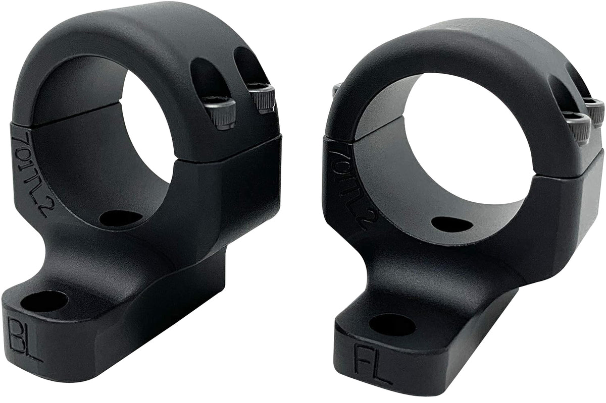 DNZ 701TL2 Game Reaper 2 Howa Scope Mount Ring Combo Matte Black 1-Inch
