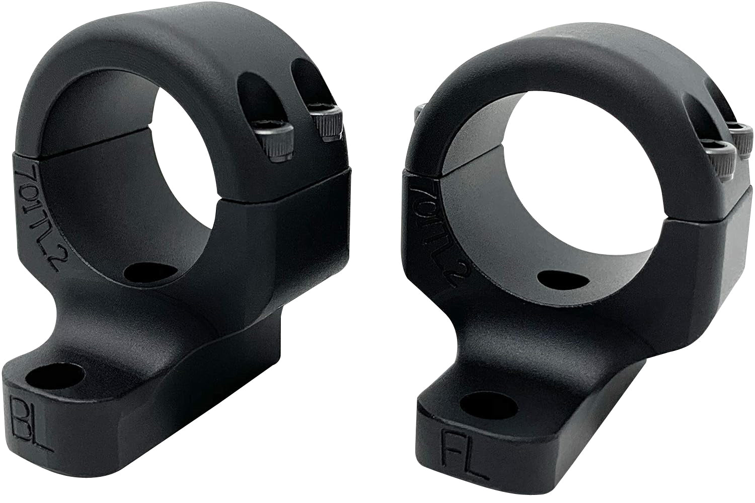 DNZ 701TL2 Game Reaper 2 Howa Scope Mount Ring Combo Matte Black 1-Inch