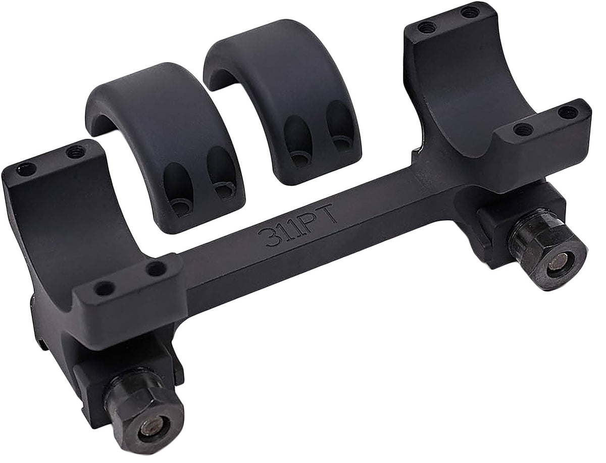 DNZ 311PT Freedom Reaper Picatinny Rail Scope Mount Ring Combo Matte Black 30mm