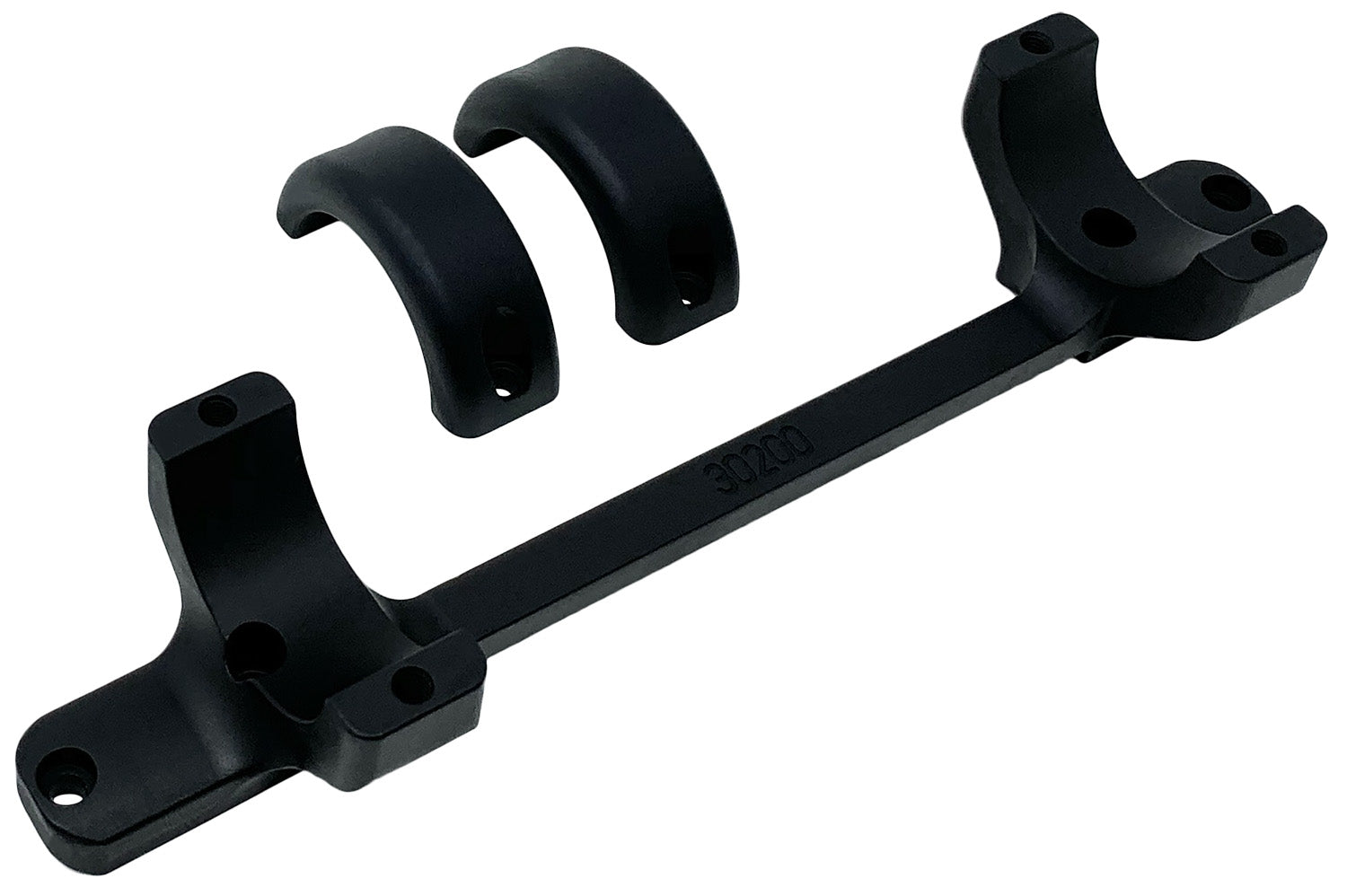DNZ 30200 Game Reaper Savage Scope Mount and Ring Combo Matte Black 30mm