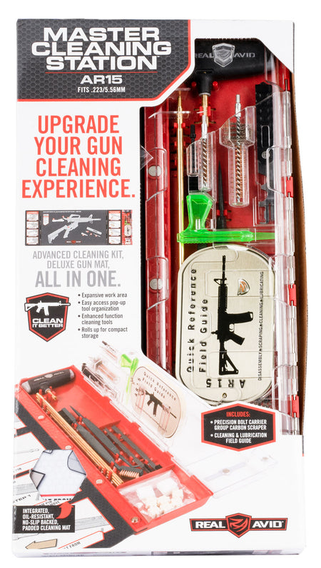 Real Avid AVMCSAR Master Cleaning Station for AR15 223 Rem / 5.56x45mm NATO Rifle