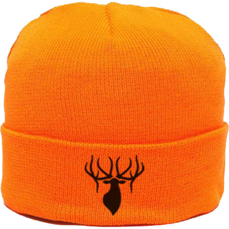 Kings Logo Heavy Knit Beanie Blaze Orange