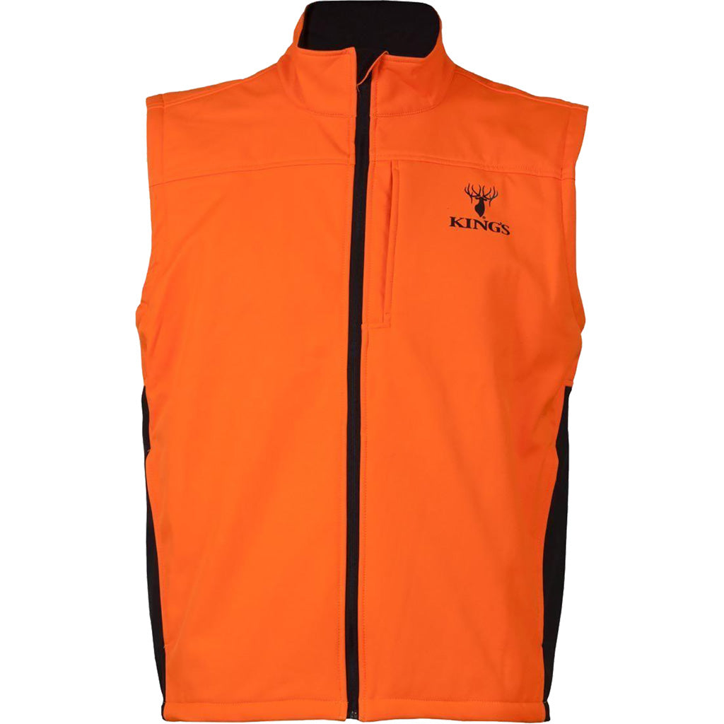 Kings Soft Shell Hunting Vest Blaze X-Large