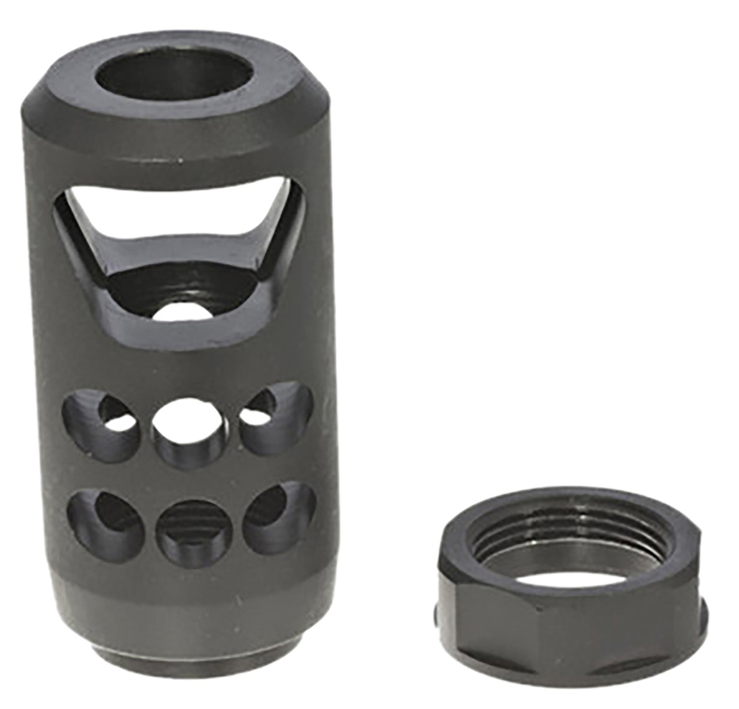 Ruger 90641 American Ranch Muzzle Brake for .450 Bushmaster & .45-70 Govt, Alloy Steel, Matte Black, 11/16"x24 Threads