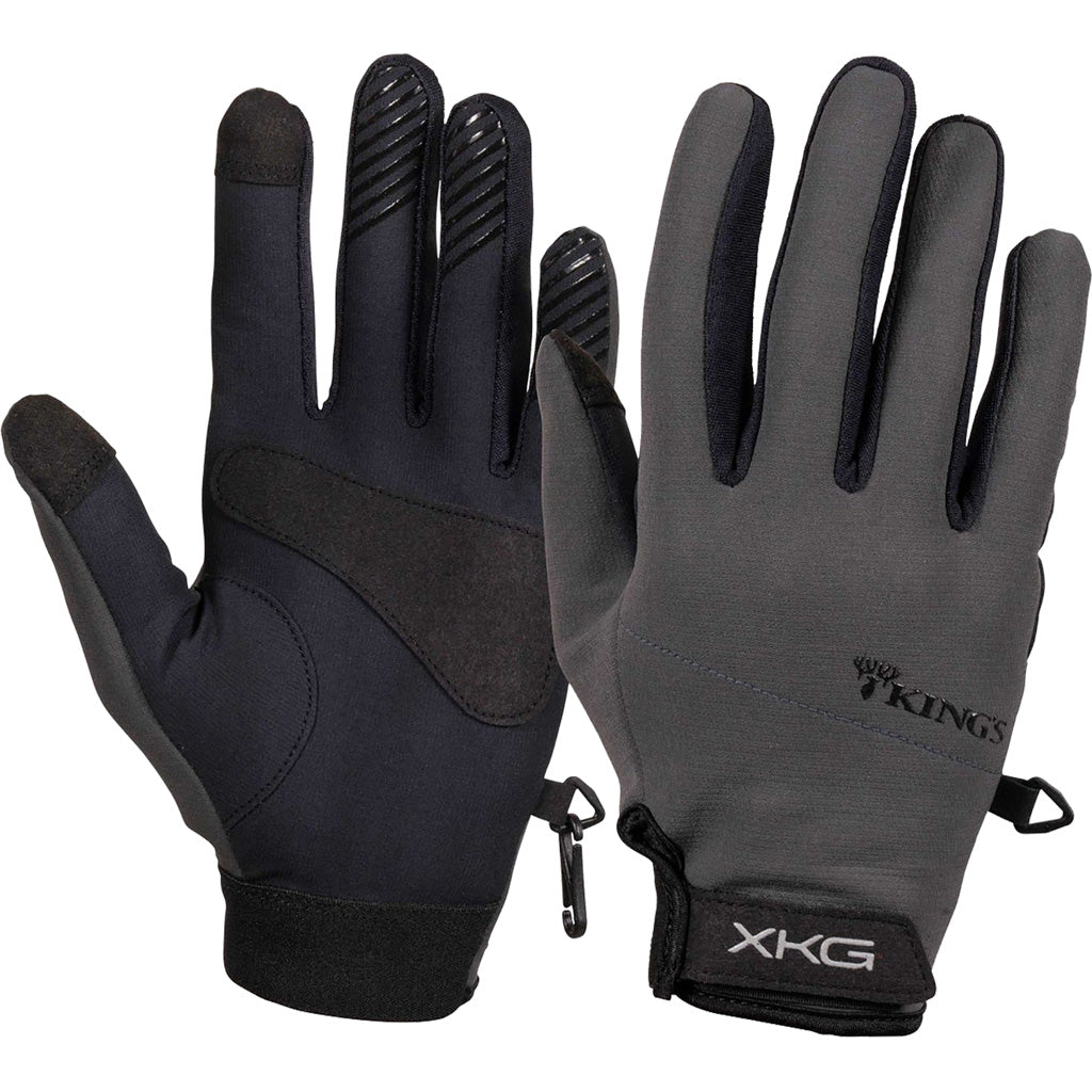 Kings XKG Mid Weight Hunting Glove Charcoal Large