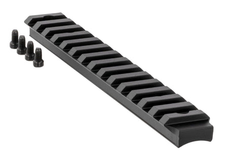 Ruger 90672 One-Piece Picatinny Rail Black Anodized Aluminum Ruger American Rifle Long Action