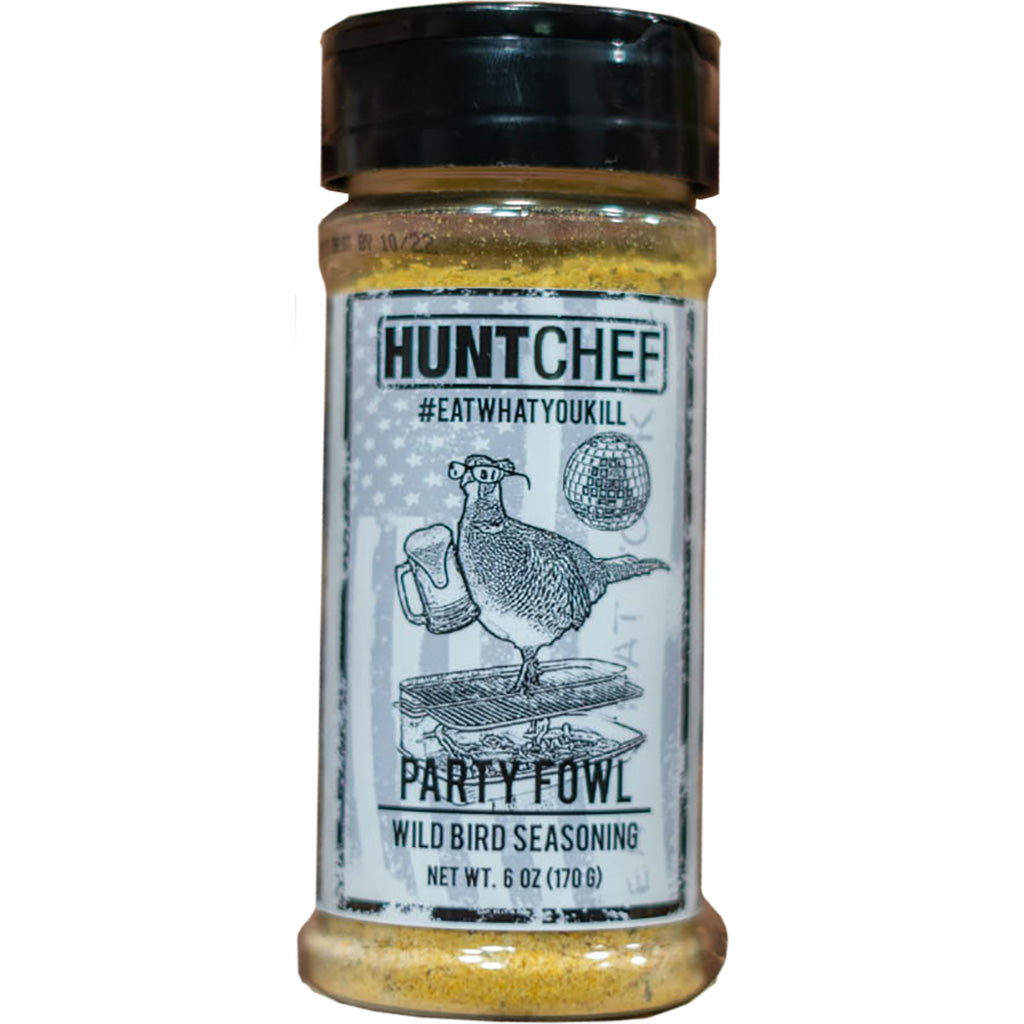 Hunt Chef Party Fowl Seasoning 6 oz. - All-Purpose Spice Blend