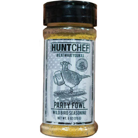 Hunt Chef Party Fowl Seasoning 6 oz. - All-Purpose Spice Blend