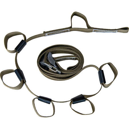 Latitude Gear Strap - Adjustable 6.5 ft Tree Strap with 5 Removable Loops