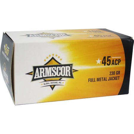 Armscor Pistol Value Pack Brass .45 ACP 230-Grain 100-Rounds FMJ