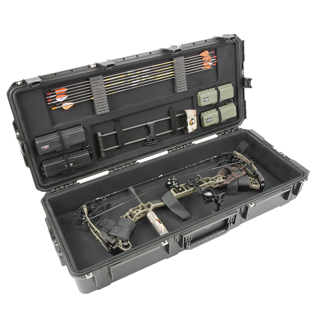 SKB iSeries Large Black Bow Hard Case with Lid Arrow Storage