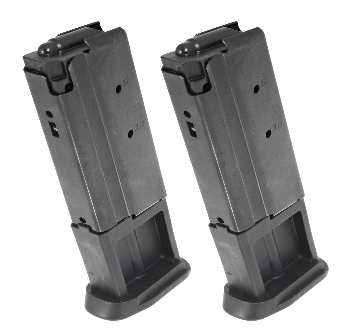 Ruger 90712 Ruger-57 Value Pack 10rd 5.7x28mm Black Oxide Steel Magazine 2-Pack