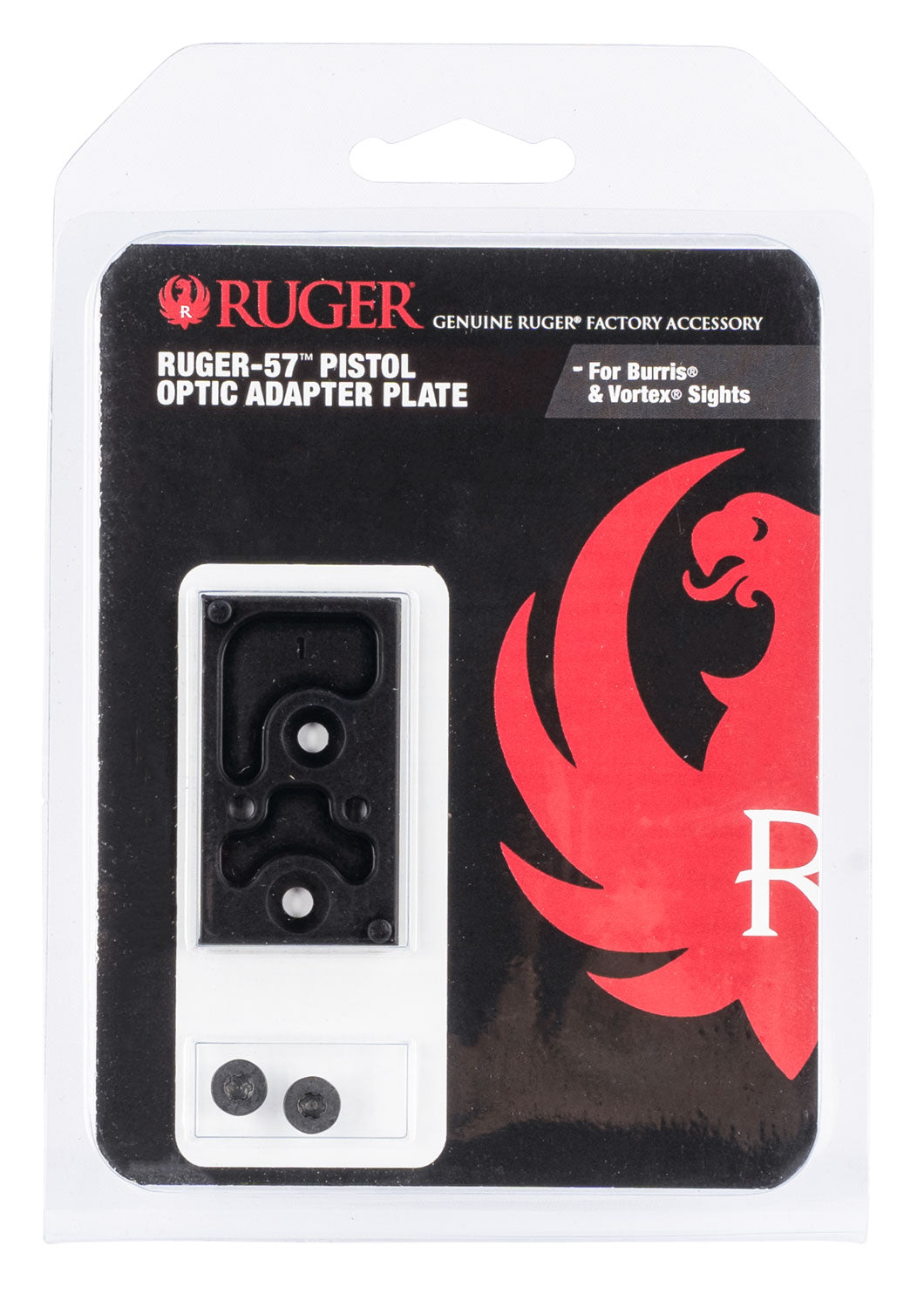 Ruger 90720 Optic Adapter Plate for Burris FastFire and Vortex Viper/Venom Black Anodized Aluminum