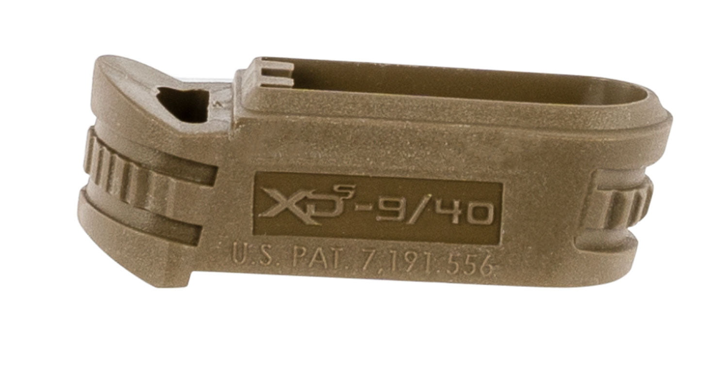 Springfield Armory XDS5902MFDE XD-S Backstrap Sleeve Polymer Flat Dark Earth for 9mm 3"-4" Barrel