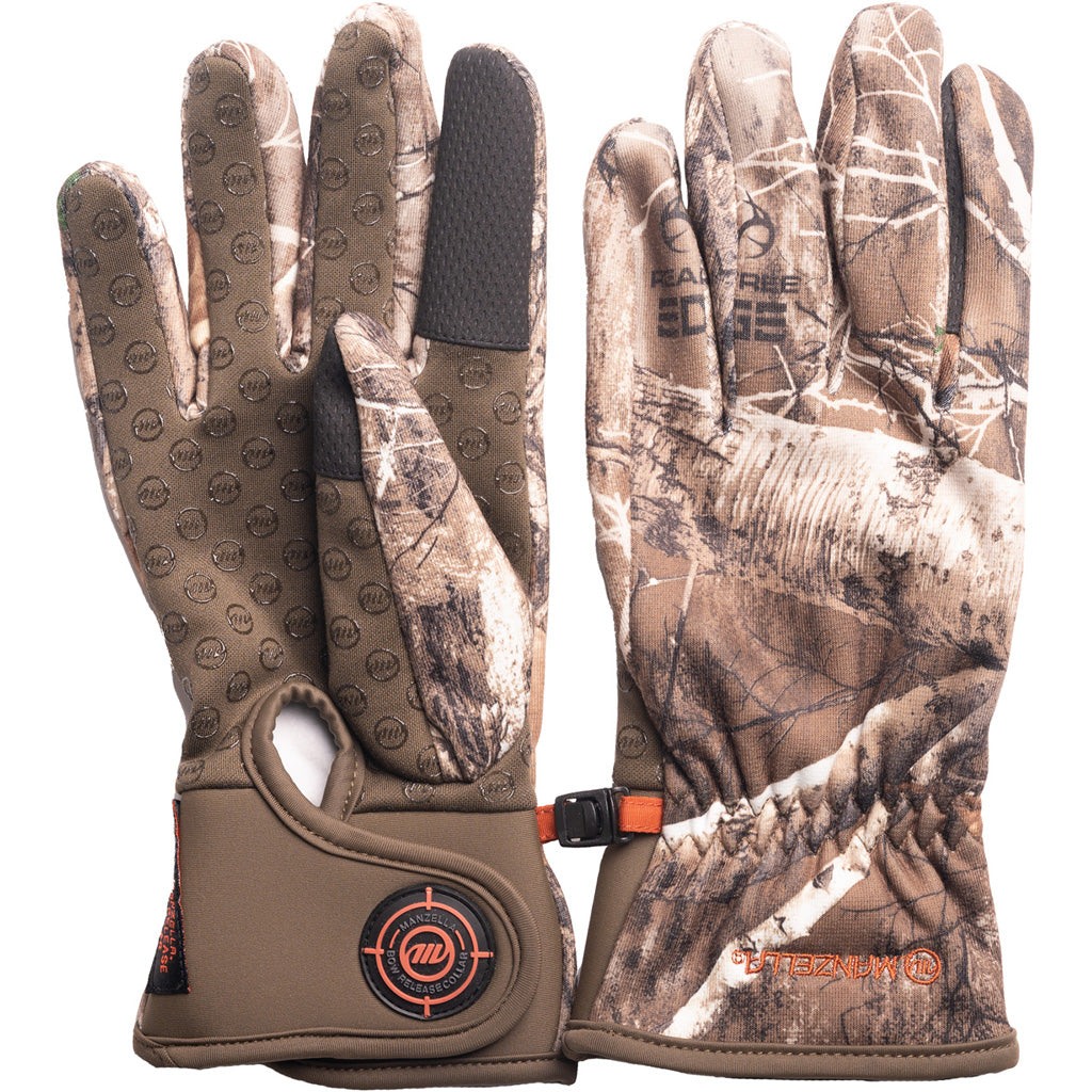 Manzella Bow Ranger Touch Tip Hunting Glove Realtree Xtra Large