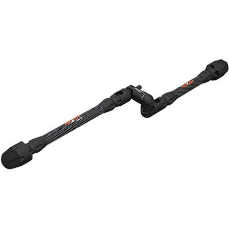 Apex End Game Dual Bow Stabilizer Kit Black 8 and 6 Inch