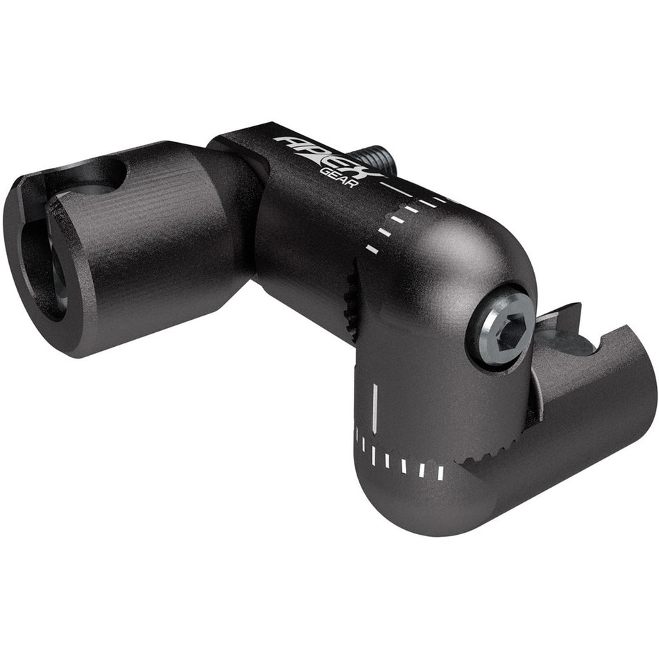 Apex Offset Mount Black Quick Disconnect Dual Stabilizer Bow Mount